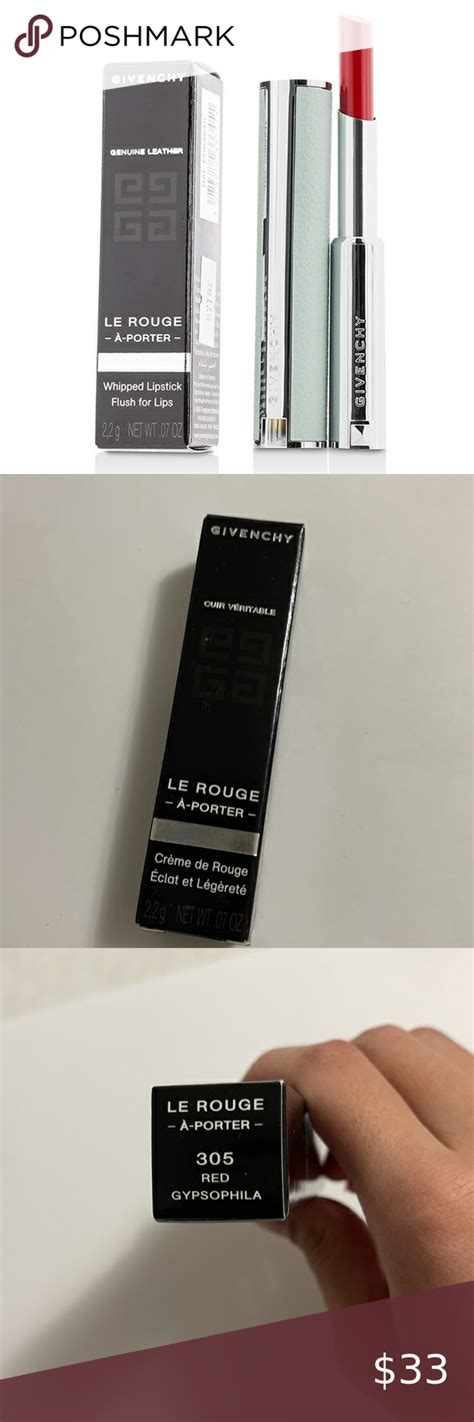 Givenchy Le Rouge A Porter Whipped Lipstick, 305 Red 